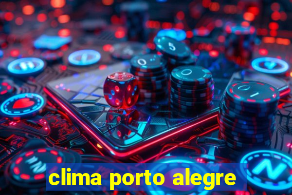 clima porto alegre